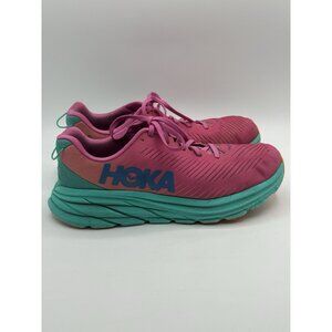 Hoka One One Rincon 3 Shoes Womens 10.5 B Pink Running Comfort Walking Sneakers